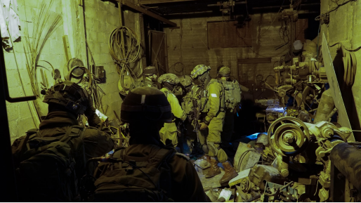 צילום: דובר צה צפו: כוחותינו חשפו מפעל אמל"ח ערבי הגדול ביותר שפעל עד היום ומתחת לאדמה