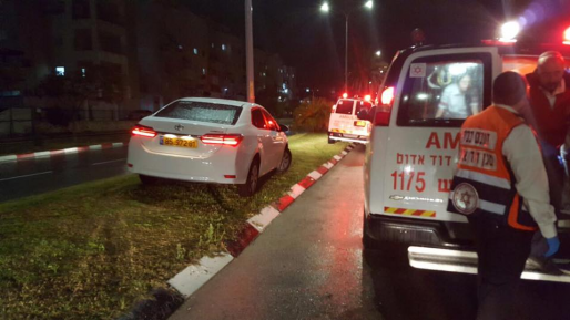 צילום: יעקב אלתר, מד בת 15 נפצעה מפגיעת רכב באשדוד