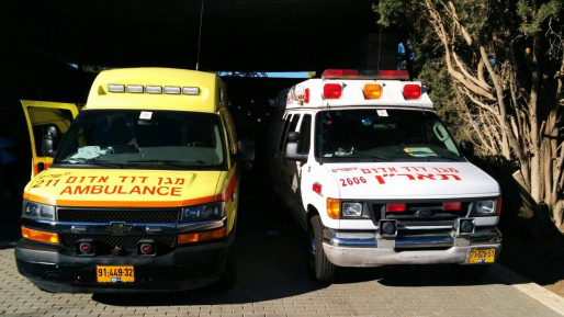צילום: דוברות מד''א רוכב אופנוע נפגע מרכב – מצבו קשה