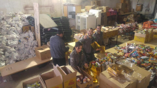 צילום: 0404 אלפי משלוחי מנות יחולקו ע"י קפה הכי אחי ו-0404 לחיילינו ברחבי הארץ