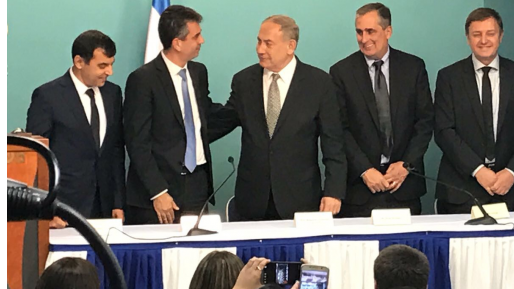 צילום: ליאור מור נתניהו על שיחותיו עם גרינבלט: ״לא סיכמנו – אנו בתהליך הידברות״