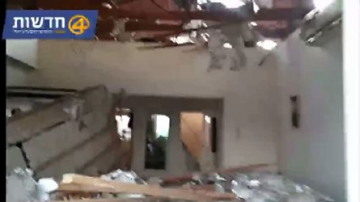צילום: מראות של מלחמה: צפו בנזקים הכבדים בבתים בפורת