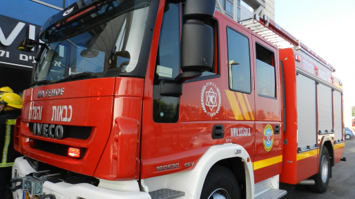 צילום: דוברות כבאות שריפה פרצה במלון בים המלח – ארבעה עובדים נפגעו משאיפת עשן