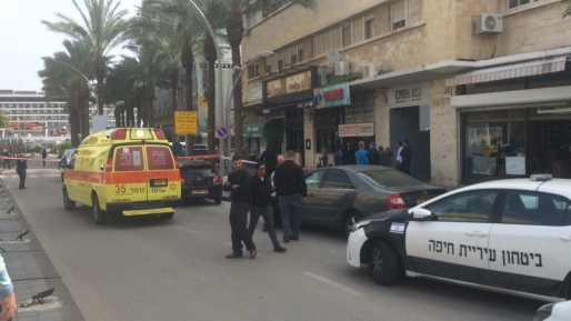 צילום: 0404 ניסיון חיסול בחיפה: חלפן כספים נפצע מירי