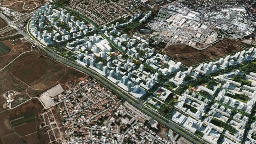 צילום: יח הוחלטה להפקדה תכנית רשות מקרקעי ישראל לכ-3,000 יח"ד ברמת גן