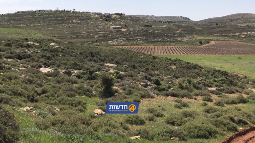 צילום: שלמה מור צפו: כאן יוקם היישוב החדש למגורשי עמונה. בוארון: "מקווים להכנס בקיץ לבתים"