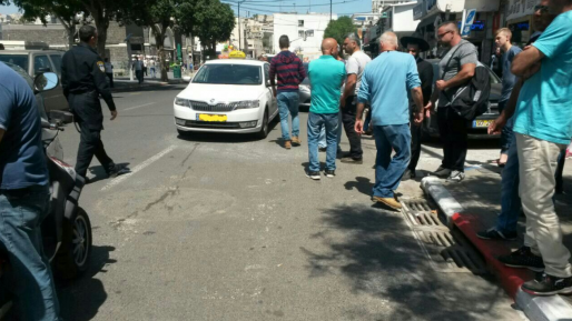 צילום: איחוד הצלה הולכת רגל נפצעה בינוני בתאונת דרכים בטבריה