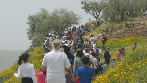 צילום: מועצה אזורית שומרון למרות מזג האוויר: עשרות אלפי מטיילים באתרי הטבע, התיירות והתנ"ך בשומרון