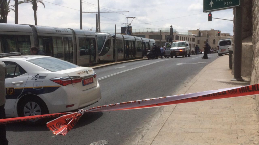 צילום: ליאור מור, 0404 מחבל הרכבת הקלה מואשם ברצח: השתמש בסכין באורך 18.5 ס"מ