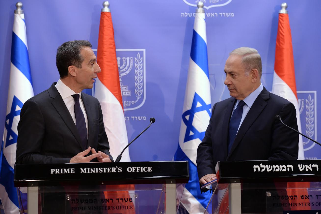 צילום: חיים צח, לע''מ קנצלר אוסטריה לרה"מ נתניהו: "העולם כולו מביט עליכם כמודל לחיקוי"