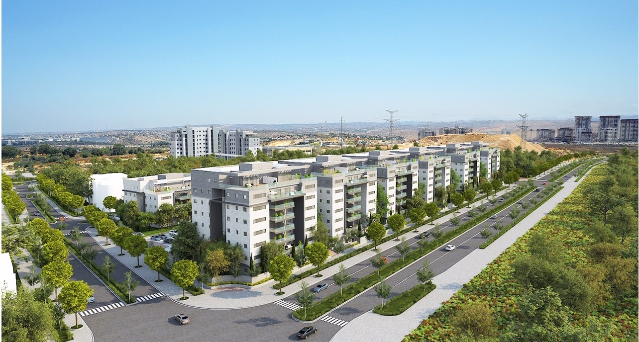 צילום: הדמייה - Art deco נמכרו 250 מתוך 276 הדירות בפרויקט השמורה בראש העין