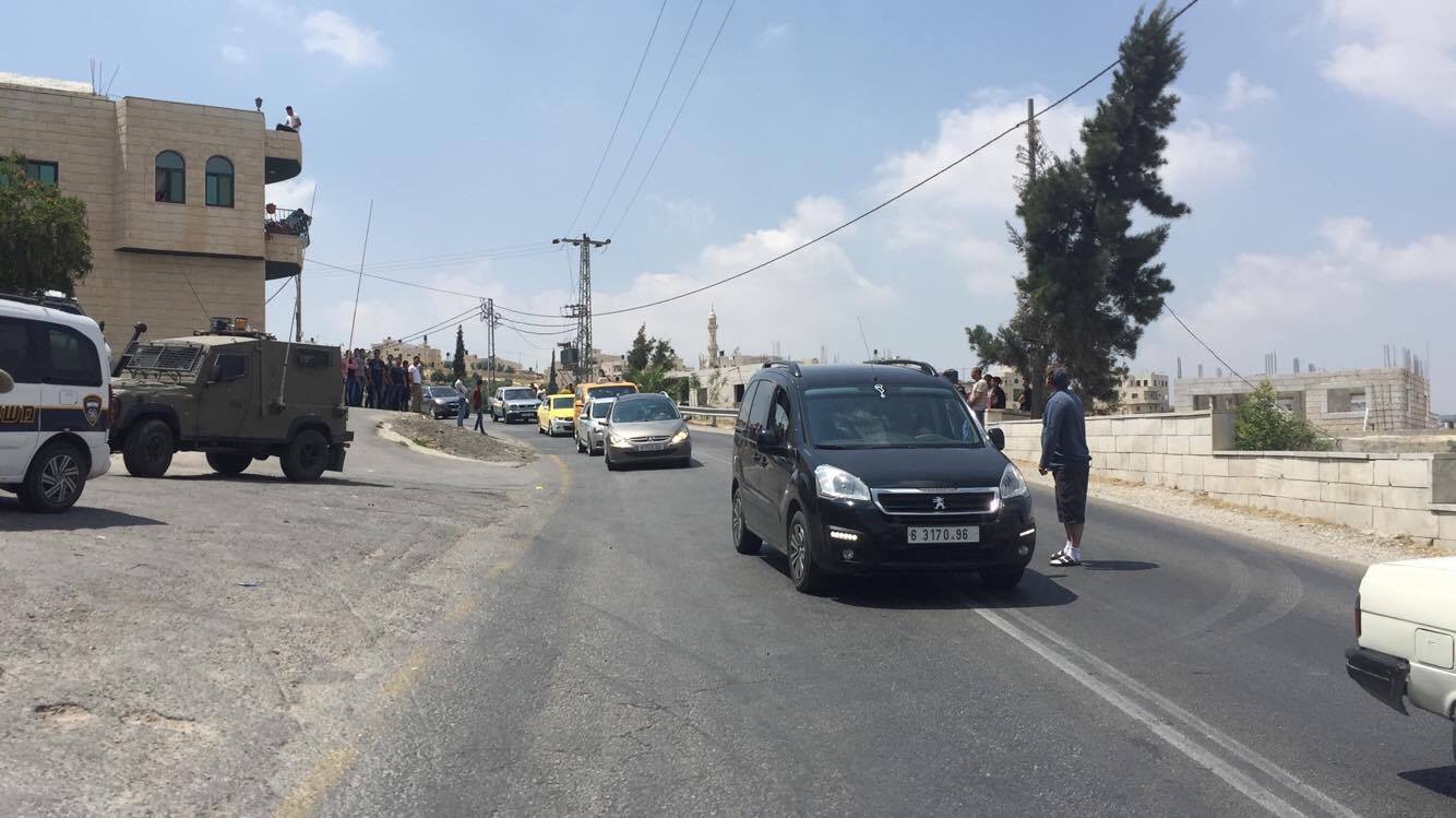 צילום: אריה רוזנברג טרור מסביב לשעון: מחבל השליך סכין לעבר כוחותינו בתקוע הערבית ונעצר