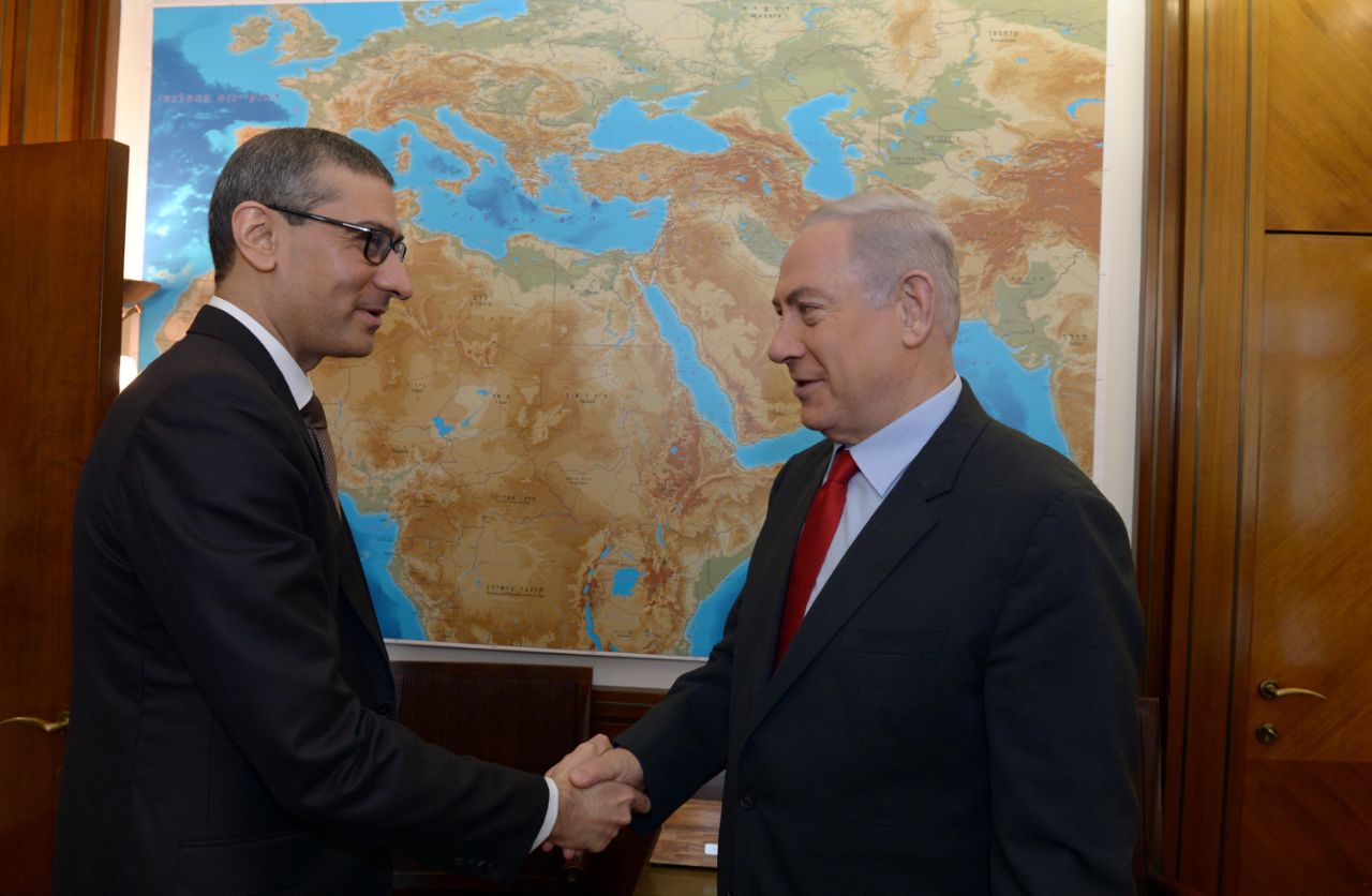 צילום: חיים צח, לע מעודדים השקעות זרות בישראל: רוה"מ ומנכ"ל נוקיה העולמית נפגשו בירושלים