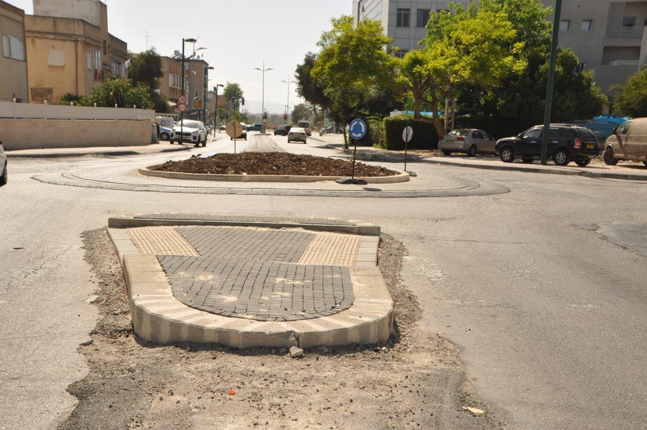 צילום: עיריית קריית אתא מעגל תנועה חדש להגברת הבטיחות – עלות הפרויקט: 2 מיליון ש"ח