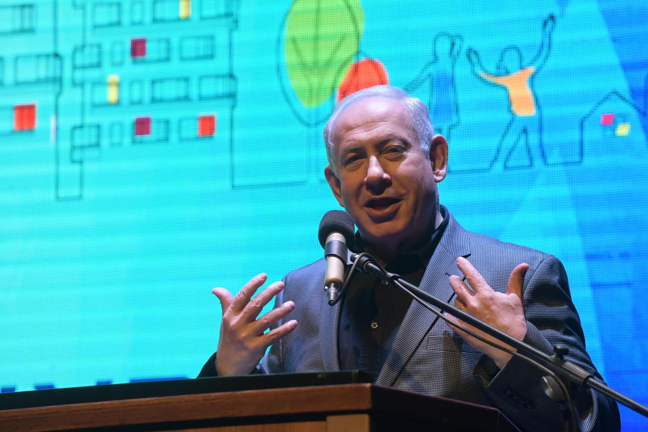 צילום: עמוס בן גרשום, לע נתניהו על דו״ח המבקר: ״ניסיון סרק לייצר פרשייה יש מאין״