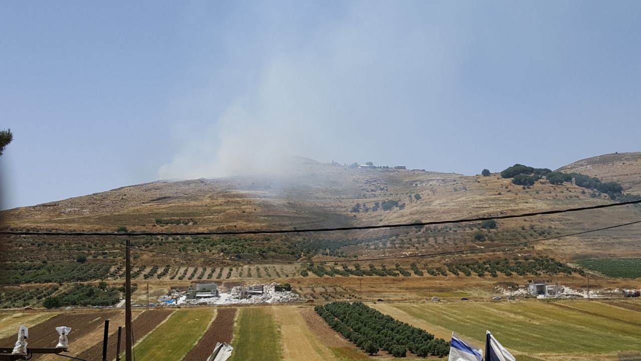 צילום: מוקד 443 שריפות ברחבי הארץ: חשד שחלקן כתוצאה מהצתה