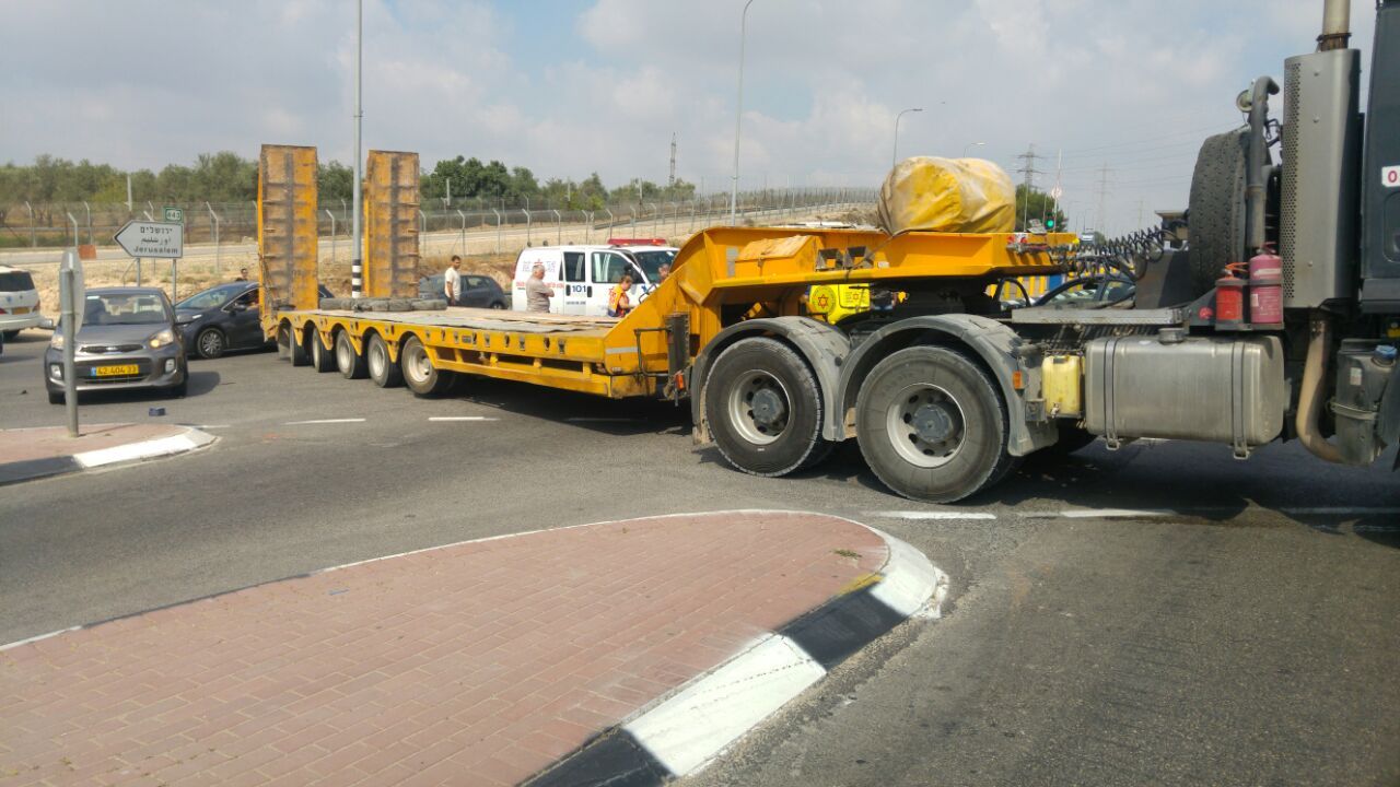 צילום: בט נעצר הנהג המעורב בתאונה בה נהרג רוכב האופנוע בכביש 443