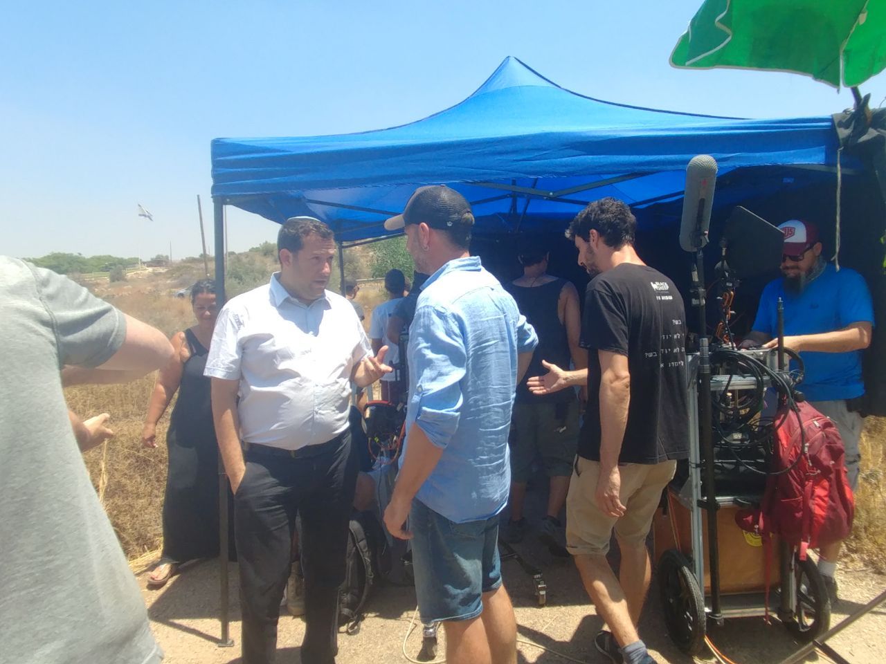 צילום: מקומון שער השומרון הסדרה "פאודה" הגיעה לצלם בשומרון. יוסי דגן: "אין סיבה שכל אתרי הצילום יתרכזו רק בתל אביב"