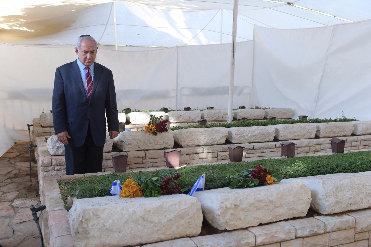 צילום: עמוס בן גרשום, לע נתניהו: "זכותנו על ארצנו ועל ירושלים בירתנו מוצקה – עברו הימים בהם נחשבה ישראל כשק חבטות"