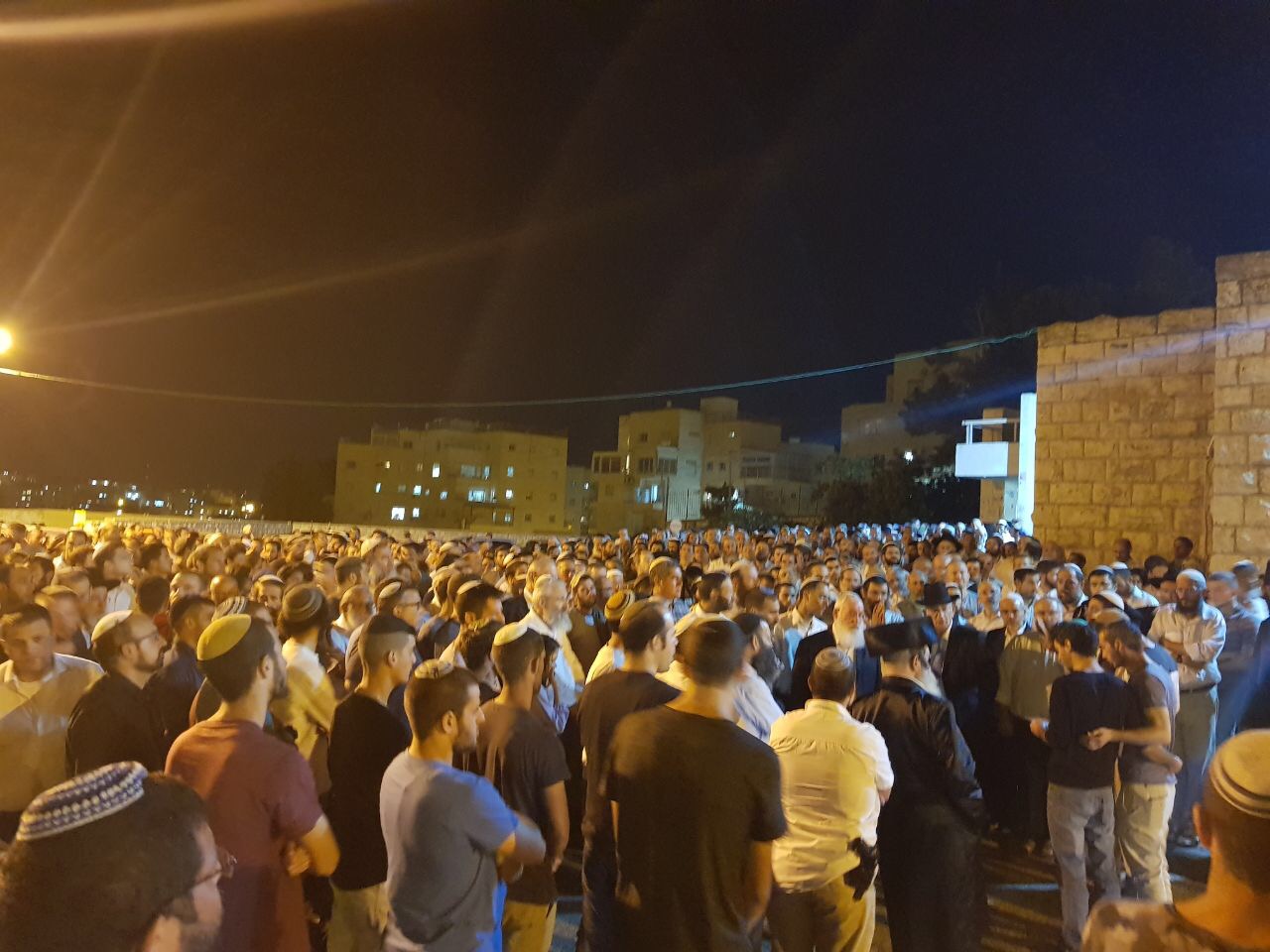 הובאה למנוחות בתו של הרב מאיר כהנא ז"ל