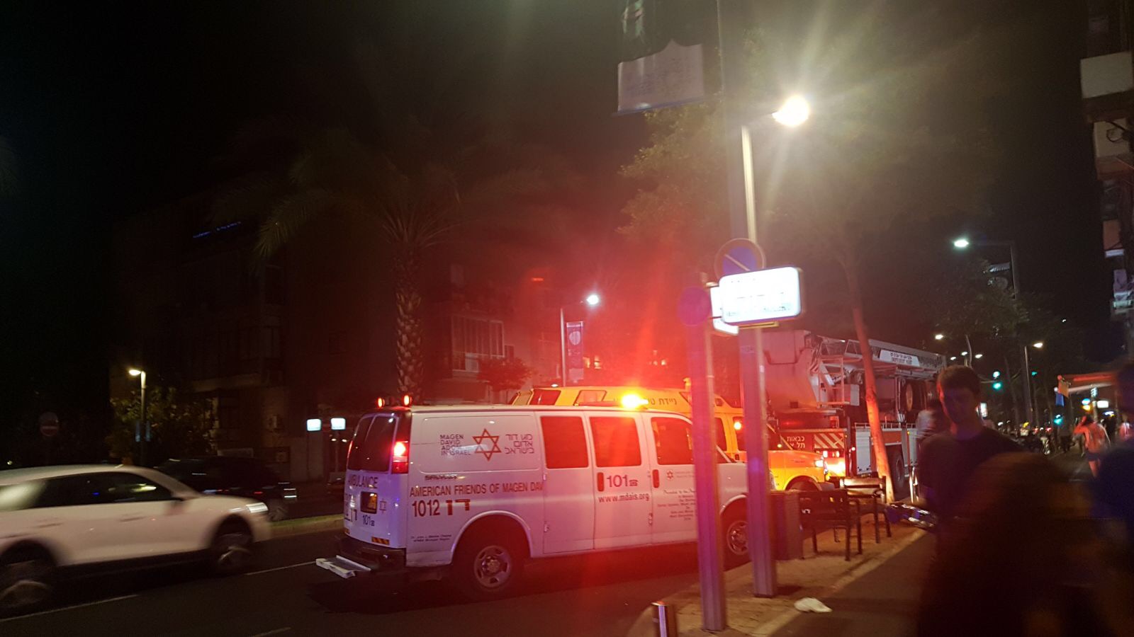 צילום: דוברות מד פצוע בינוני מדקירה במגדל העמק