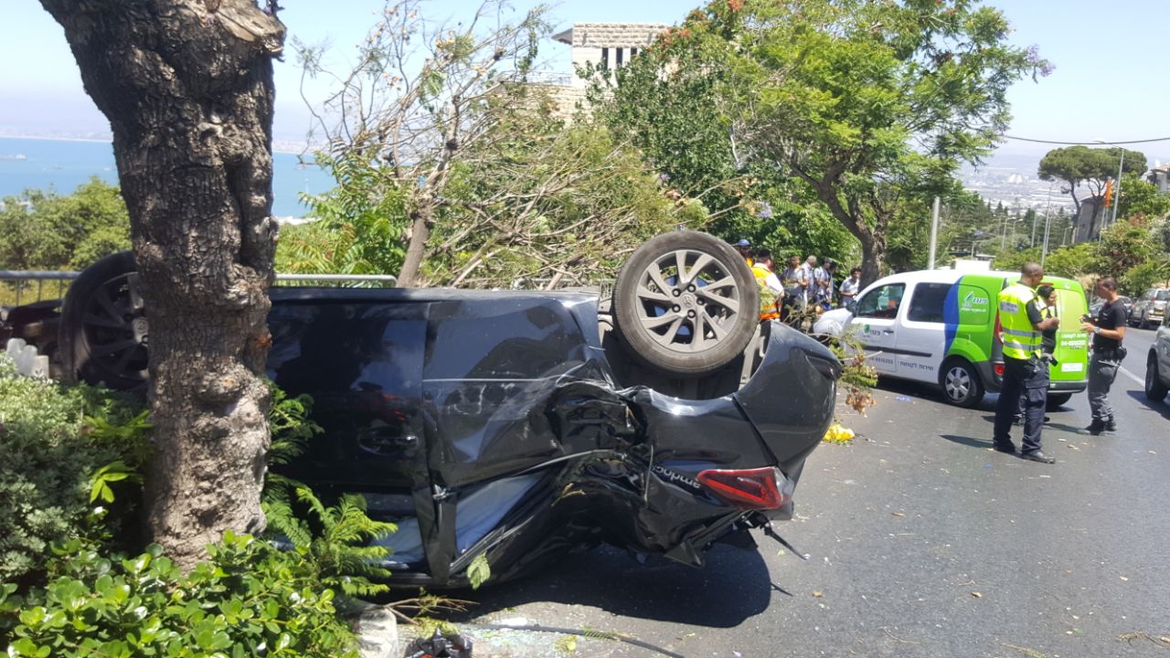 צילום: איחוד הצלה מת מפצעיו הילד בן ה-7 שנפצע בתאונת דרכים בחיפה