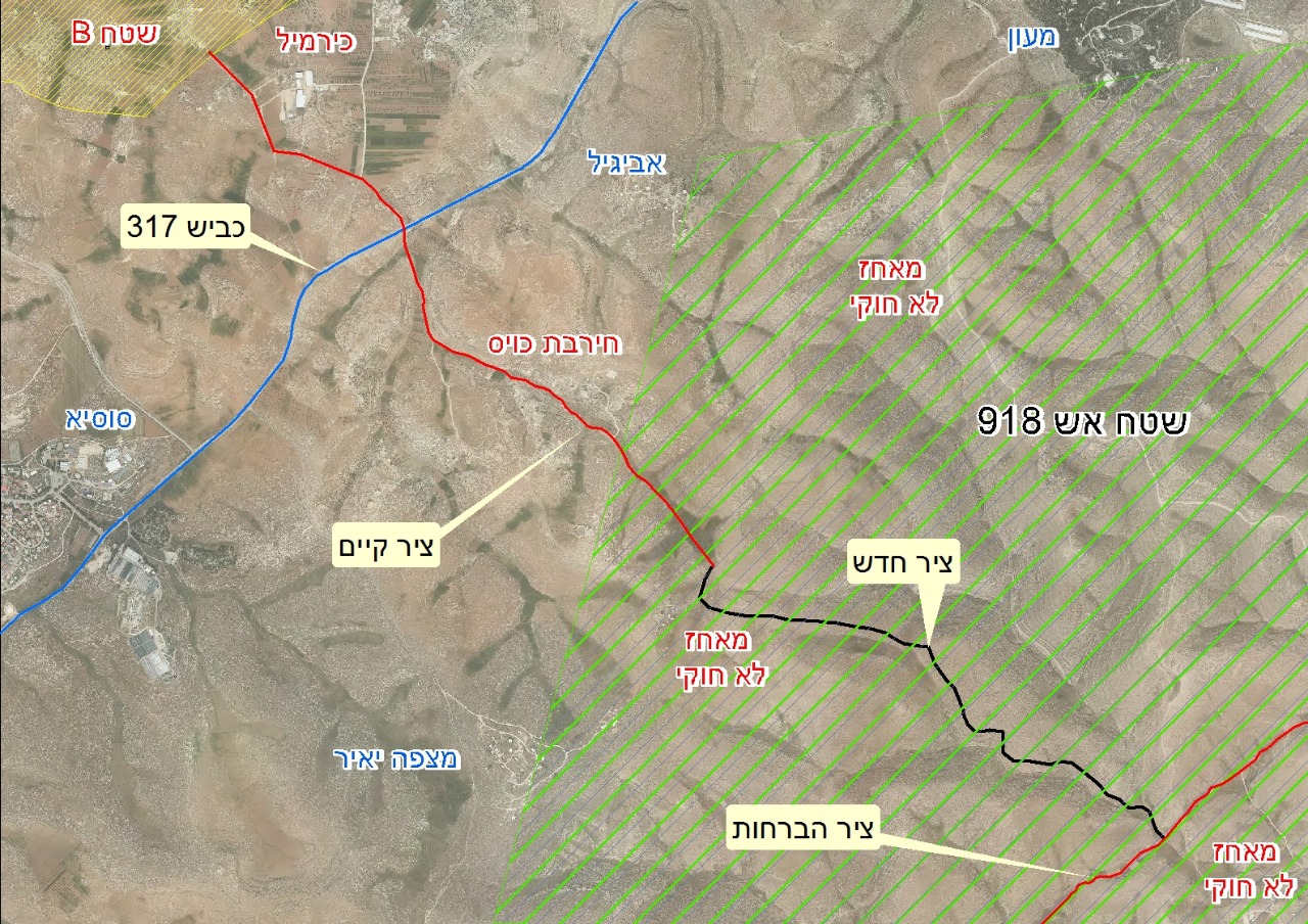 צילום: רגבים רגבים לבג"ץ: הרשות סללה "אוטוסטרדת הברחות" בין הנגב להר חברון