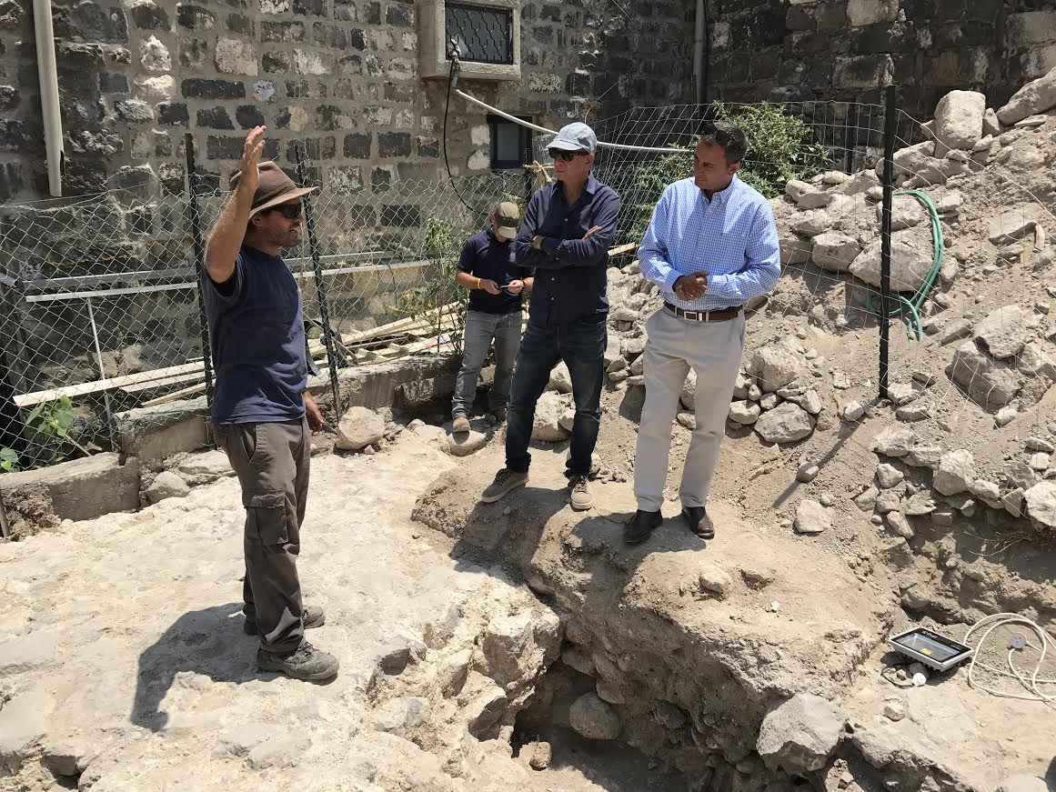 צילום: דוברות עיריית טבריה "מנהרת הזמן" – ממצא ארכאולוגי מדהים במרכז העיר טבריה