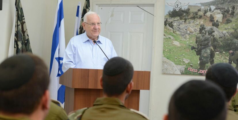 צילום: מארק ניימן, לע הנשיא לחיילי נצח יהודה והנח"ל החרדי: "לא ייתכן שכשתחזרו לשכונה שלכם מישהו יעז להרים עליכם יד"