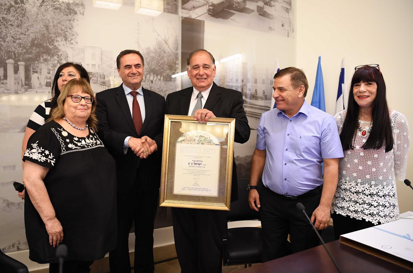 ראובן כהן, דוברות עיריית חיפה