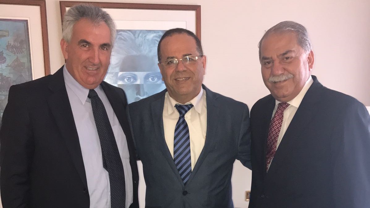 צילום: דוברות השר קרא השר קרא: נציג ממשלת לוב העביר מסר של שלום לנתניהו