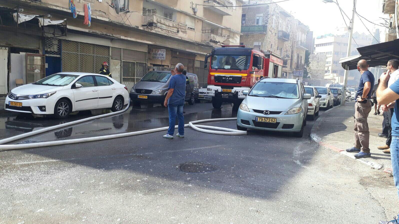 צילום: איחוד הצלה הרוג בשריפה שאירעה בדירה בחיפה