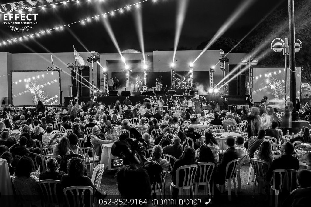 חברת הגברה לאירועים שעושה את ההבדל