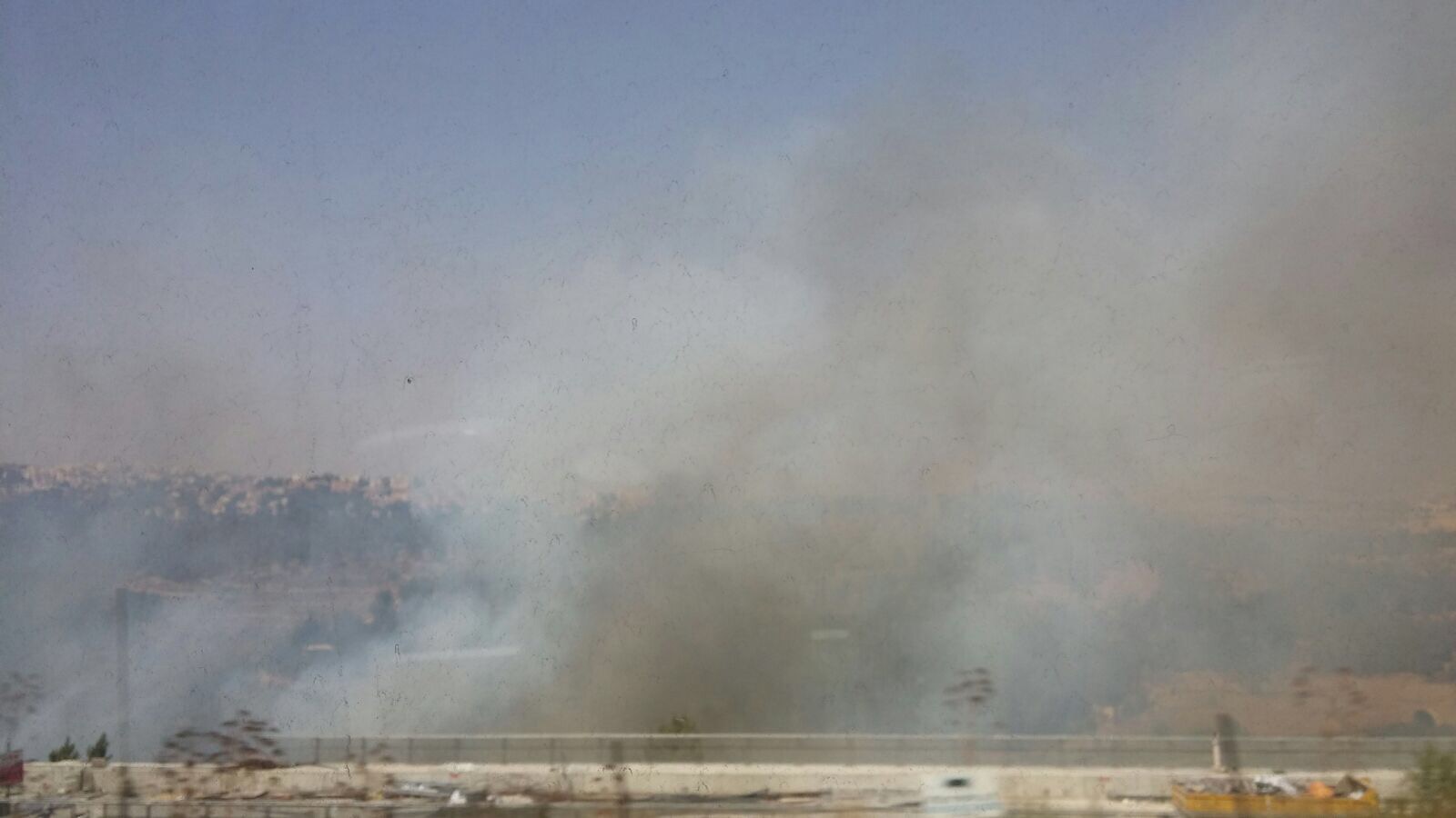 צילום: נתן דחבש השריפה בעמק הארזים – הצתה. שירותי הכיבוי: "התגלו מספר מוקדים ברורים"