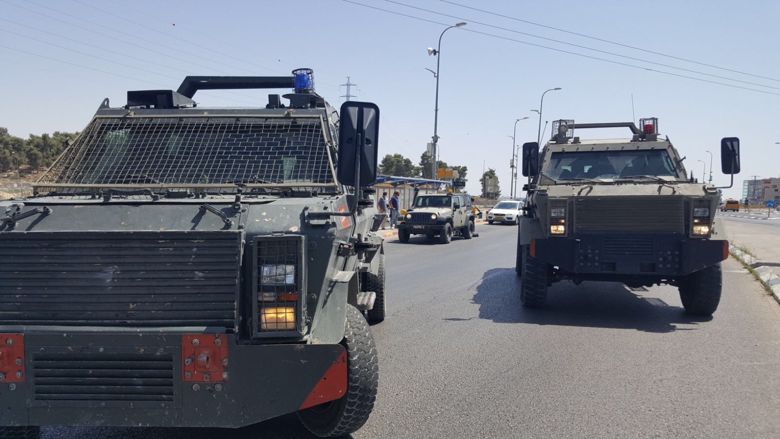 צילום: 0404 מחבל נורה ונוטרל במעבר תאנים סמוך לאבני חפץ