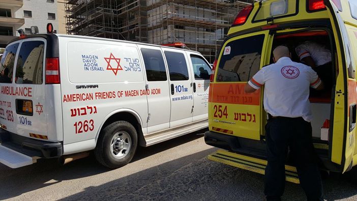 צילום: מד פצוע מדקירה במהלך ויכוח על מקום חנייה בירושלים