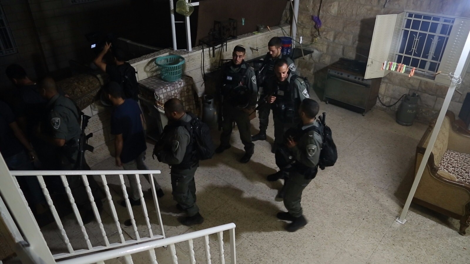 צילום: דוברות המשטרה 15 ערבים שעסקו בטרור נעצרו בואדי ג'וז, ראס אל עמוד, בית חנינא וא-טור