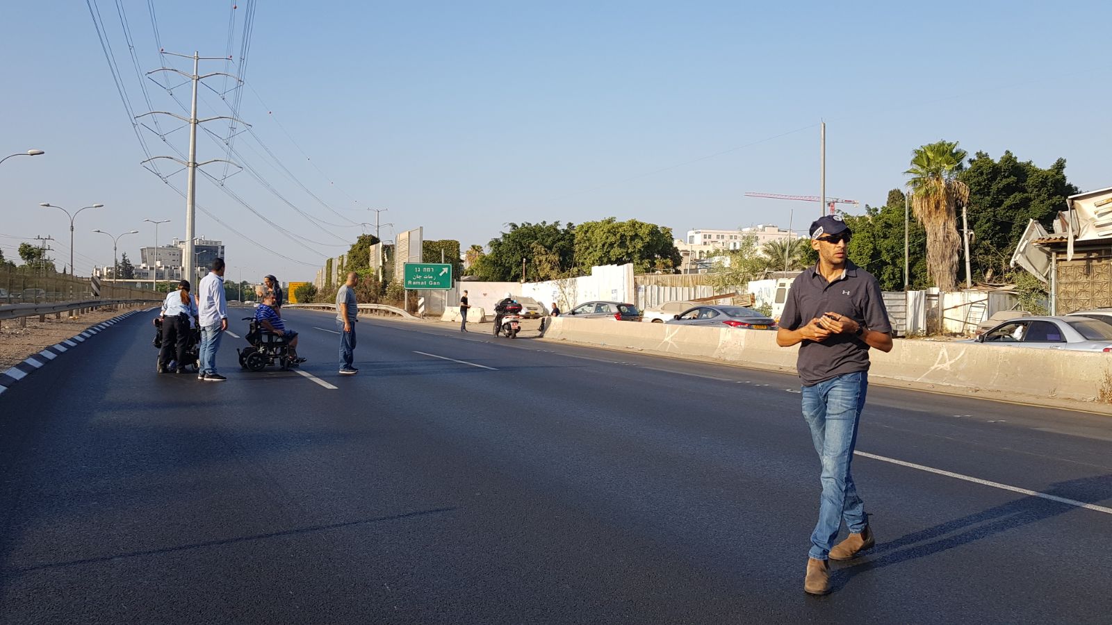 מחאת הנכים – חודשה התנועה בכביש 4