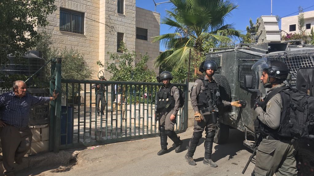 צילום: שלמה מור, חדשות 0404 כוחותינו מבצעים כתר על מרחב בידו ממנו יצא המחבל