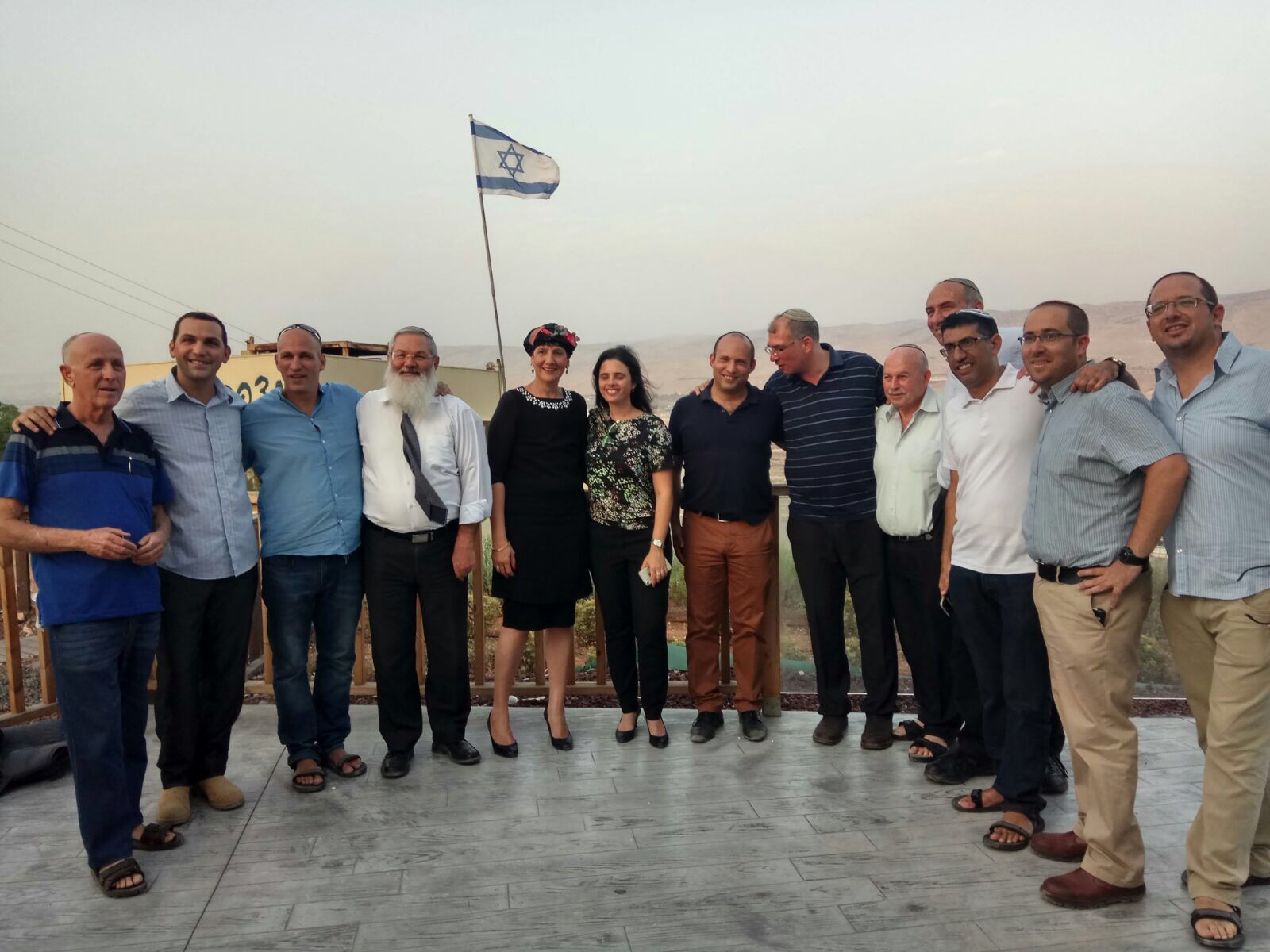 צילום: הבית היהודי בנט: ״בקעת הירדן תהיה תמיד חלק בלתי נפרד ממדינת ישראל״