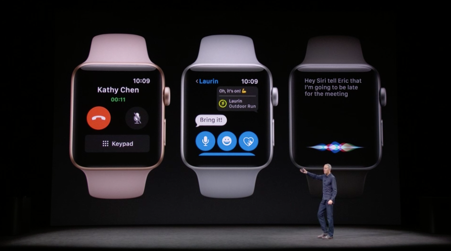 צילום: apple שדרוג משמעותי: אפל הציגה את השעון החדש שיכלול סלולר