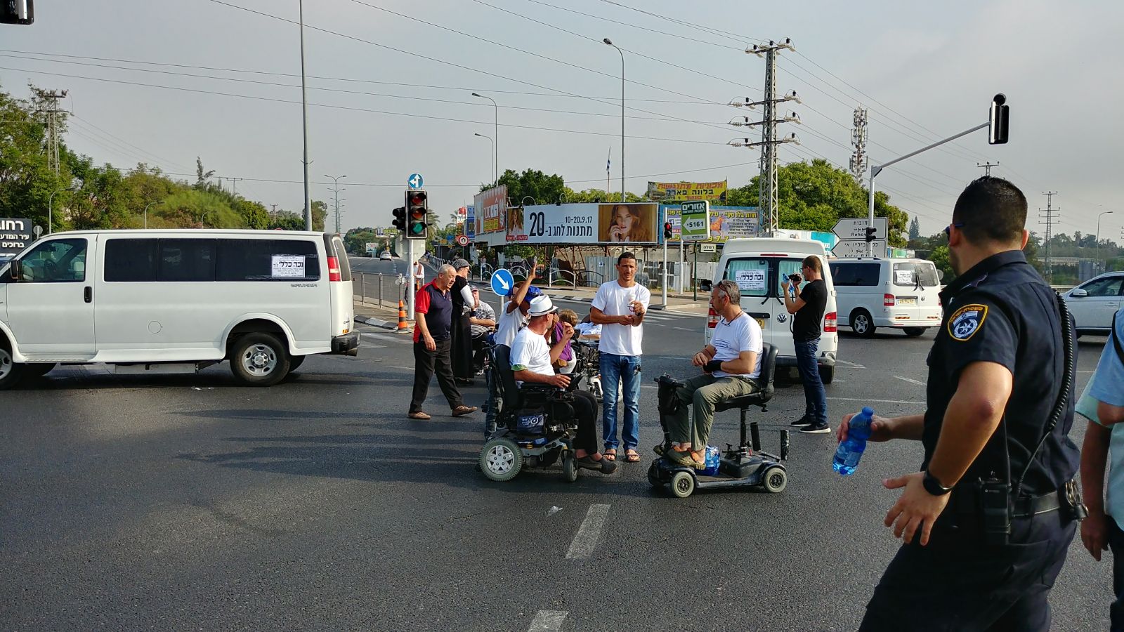 צילום: דוברות המשטרה הושג הסכם בנושא הנכים בסכום שנקבע – 4.2 מיליארד עם הטבות נוספות