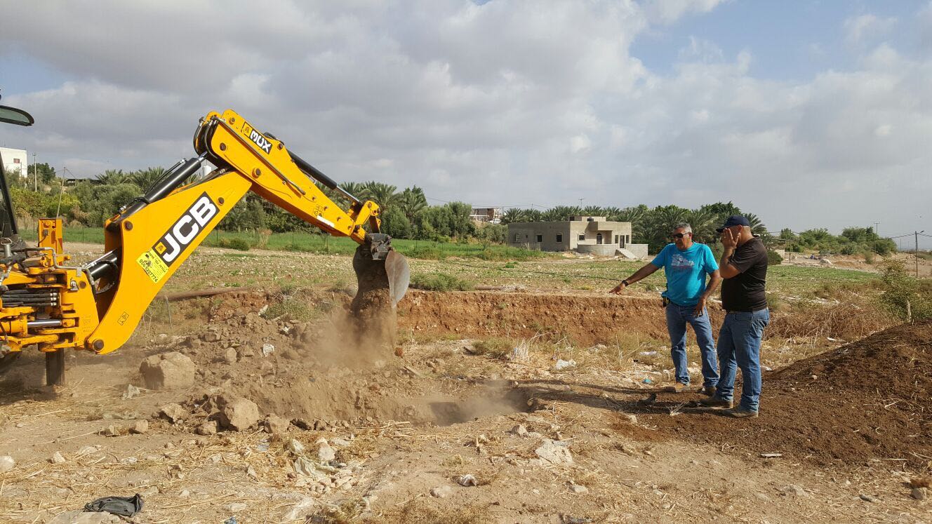 צילום: המנהל האזרחי המנהל האזרחי ומקורות ביצעו אכיפה נוספת נגד גניבות המים ע״י ערבים בבקעת הירדן