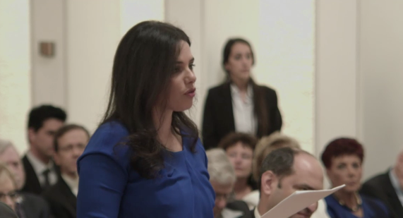 צילום: לע״מ שקד לנאור: "לעתים הסכמתי עם פסקי דינך ולעתים לחלוטין לא. אך תמיד ידעתי שמניעייך טהורים״