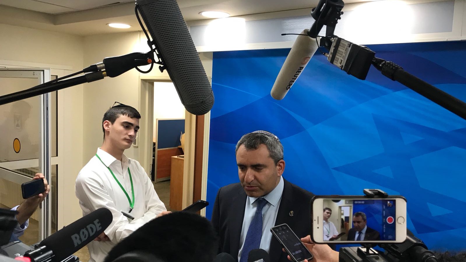 צילום: שלמה מור, 0404 השר אלקין החליט להדיח את ראש עיריית טבריה רון קובי