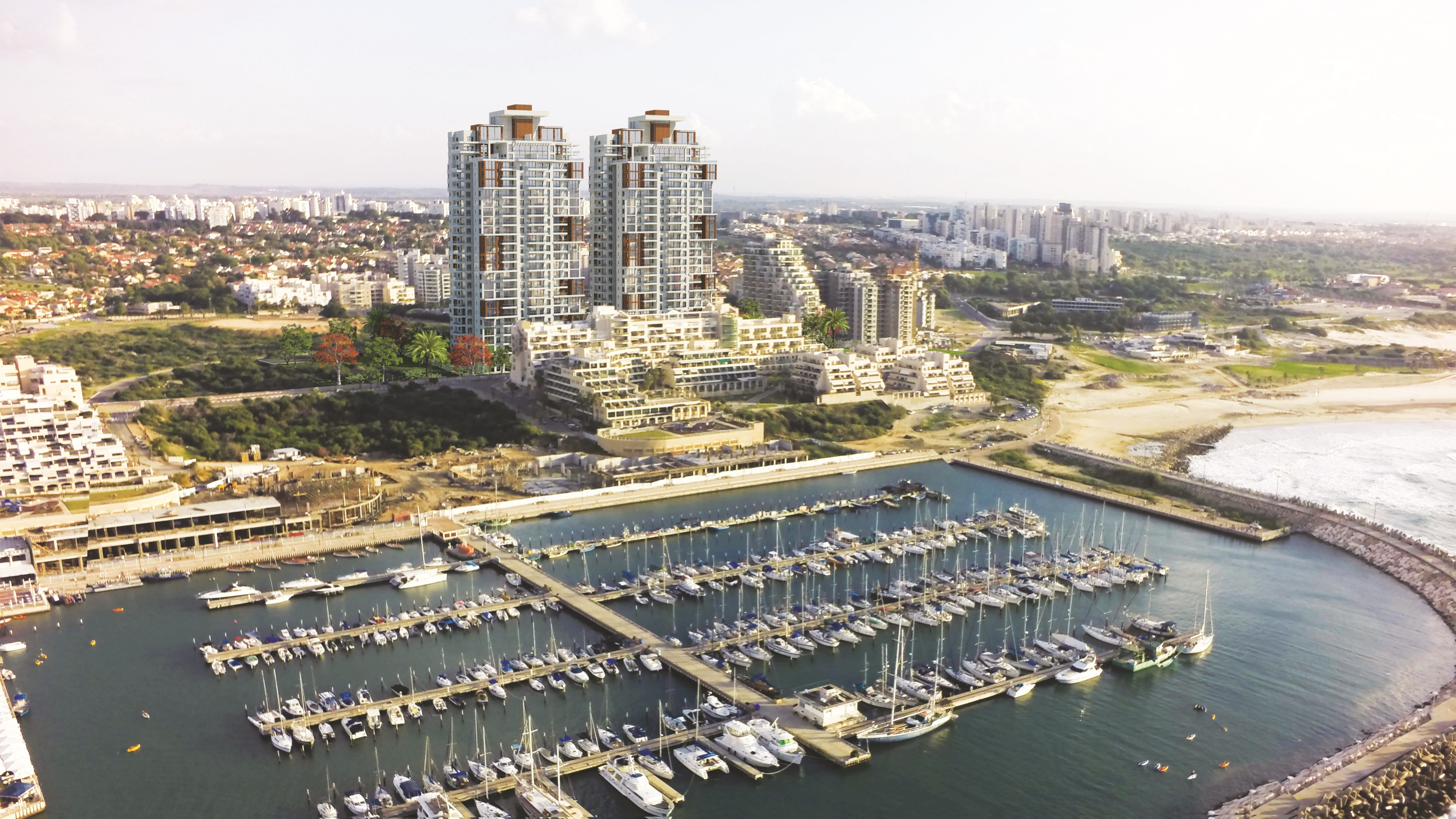 צילום: רון ון חברת יורו ישראל קיבלה היתר חפירה ודיפון לפרויקט באשקלון