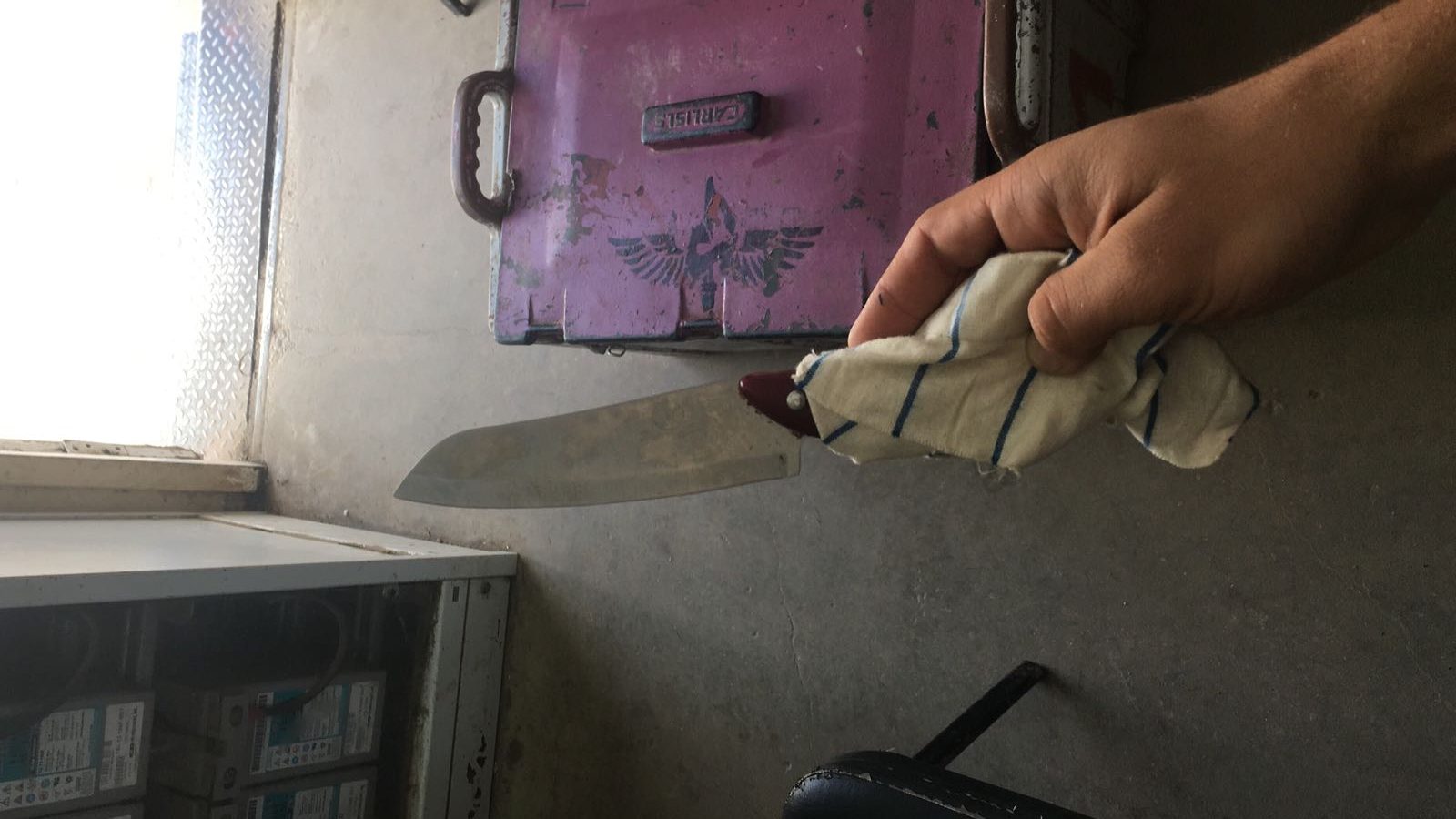 צילום: דובר צה''ל כוחותינו ביצעו נוהל מעצר לעבר מחבל שהתקרב לישוב מבוא דותן עם סכין בידו