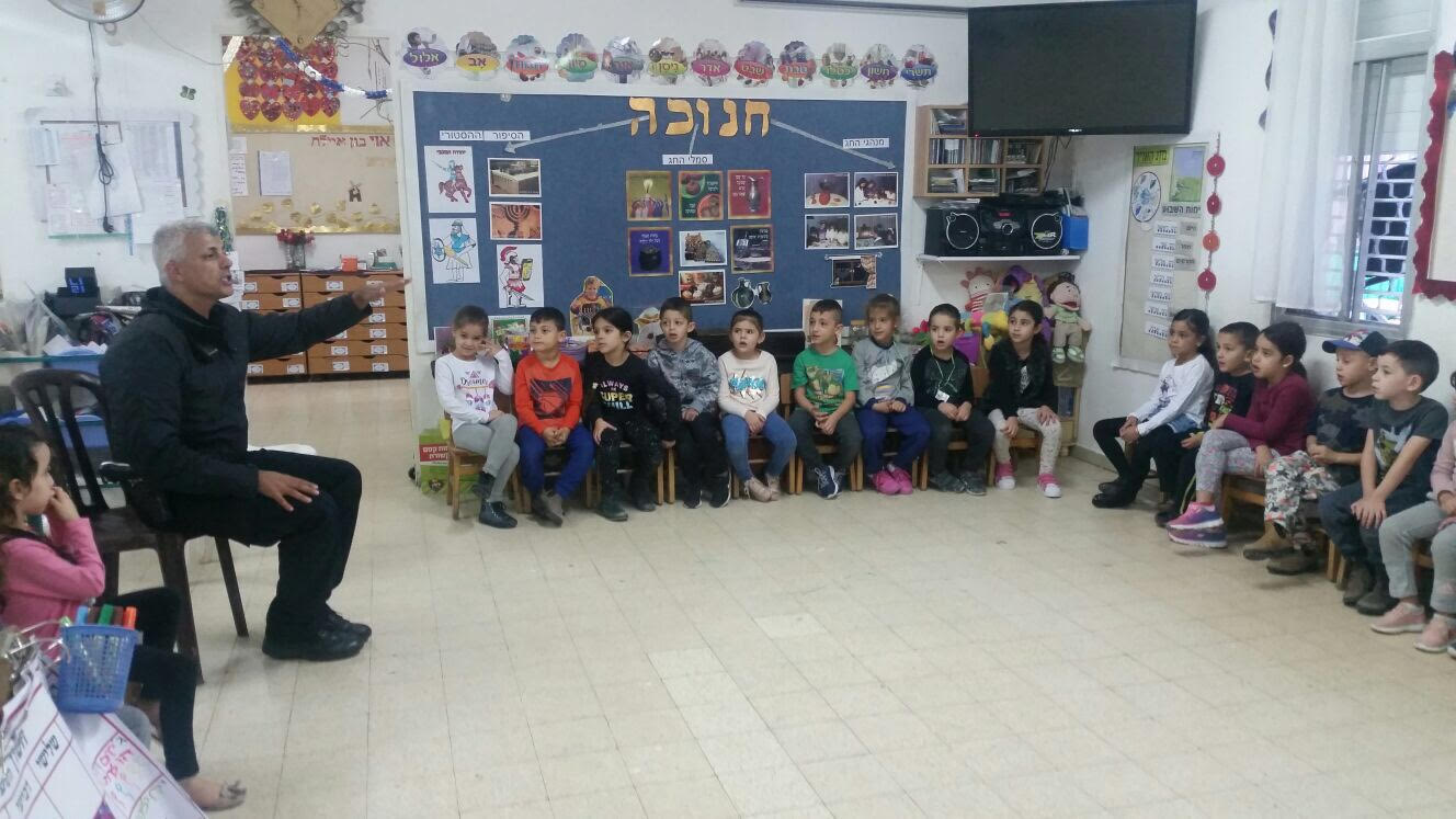 צילום: עיריית קריית אתא זהירות בדרכים לילדי הגן בקריית אתא