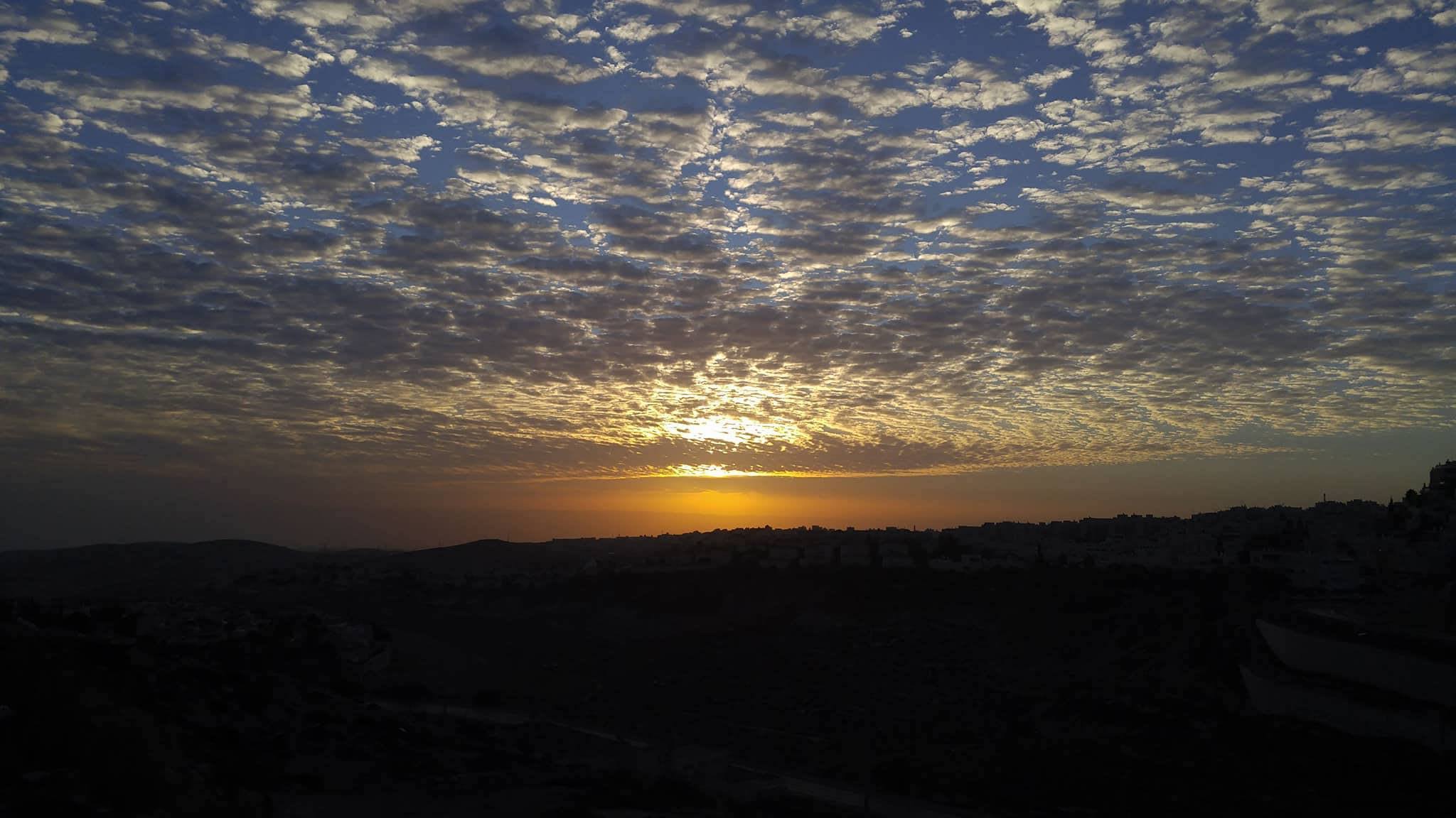 צילום: בנימין יהודי בוקר טוב ישראל | תחזית מזג האוויר: מעונן חלקית, תחול עלייה קלה בטמפרטורות