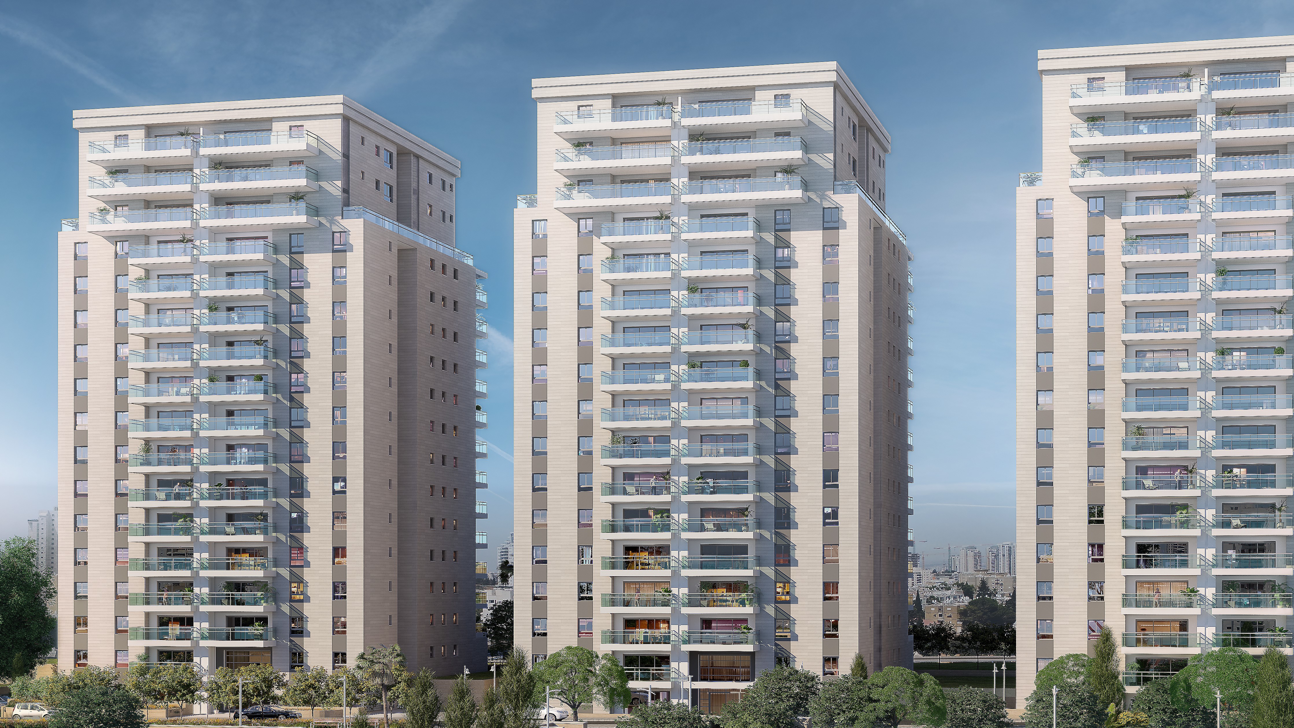 צילום: ויופוינט קריית אונו: נפתח לשיווק שלב ב' בפרויקט אונו PRIME